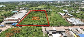 ประหยัดเงินและเวลากับที่ดิน 3 ไร่ สร้างโรงงานได้หลายประเภท ใช้รถเทรลเลอร์สบาย ใกล้ ถ.สายใยรัก - KK2115S