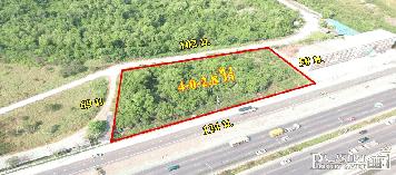 สร้างอะไรก็สวยแถมโดดเด่น ที่ดิน 4 ไร่ หน้ากว้าง 124 ม. ติดพระราม 2 ขาเข้า สะดวกพร้อมสาธารณูปโภคหน้าที่S