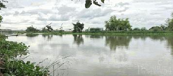 คุ้มค่า คุ้มราคา กับบรรยากาศสดชื่น วิวสวย กับที่ดินพร้อมสิ่งปลูกสร้าง เนื้อที่ เกือบ 6 ไร่ ใกล้ถนนบางเลน นครปฐม - KK2576S