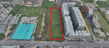 ขายที่สวย สร้างคอนโด 980วา ใกล้มหิดล สะดุดตา ไปมาง่าย ใกล้ปาก ซ.ศูนย์กลางของนักศึกษา และความเจริญแบบ 100%  -ขายที่ดินศาลายา - KK3072S