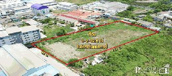 ที่สวย 3.5 ไร่ พื้นที่สีม่วง สร้างโรงงานได้ทุกประเภท ถมพร้อมใช้ พร้อมรั้ว 50% เทรลเลอร์สบาย