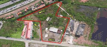 ขายที่ 7ไร่เศษ ถมเต็มพร้อมใช้ แถมบ้านพักอาศัย 480 ตร.ม. ในราคาลดพิเศษ - KK3211S