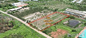 ที่สวย 5 ไร่ สร้างโรงงานใหญ่ได้ถึง 5,000 ตร.ม. พร้อมระบายน้ำลงคลองด้านหลัง และใกล้ ถ.พระราม 2 และอีก 2 ถนนหลัก