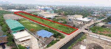 ประหยัดเวลาและต้นทุน กับการสร้างโรงงาน บนที่ดินถมแล้ว 3 ไร่ 380 วา ง่ายต่อจัดแปลนทำโรงงานขาย หรือ เหมาะทำไลน์ผลิตได้ยาวถึง 230 เมตร สิบล้อเข้า-ออกง่าย ใกล้เศรษฐกิจ-พระราม2 - KK2383S