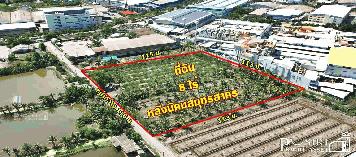แบ่งขายที่ดินสวย บนทำเลอุตสาหกรรม ขนาด 4 ไร่ , 8 ไร่  สร้างโรงงานได้ทุกประเภท ใกล้นิคมสมุทรสาคร เดินทางสะดวกจาก พระราม 2 เพียง 2 กิโลเมตร - KK2598S