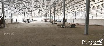 ที่ดิน 3 ไร่ มาพร้อมโกดัง ต่อเติมได้อีก แถมประหยัดเวลาในการถมดิน พื้นที่แวดล้อมบรรยากาศดี ให้ความรู้สึกปลอดภัยเป็นส่วนตัว และเดินทางง่าย - ขายโกดังฉะเชิงเท