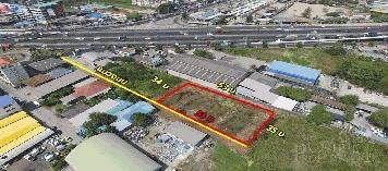 ขายที่ดิน 1 ไร่เศษ เด่นสง่าหน้ากว้าง เดินทางง่าย ใกล้ถนนพระราม 2 เพียง 140 ม. ครบครันสิ่งอำนวยความสะดวก - KK3258S