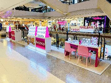 เซ้ง‼️ ร้านทำเล็บ พร้อมสินค้ายาทาเล็บแบบแผ่น INCOCO & Pink Nova #ในเซ็นทรัลพระราม 9