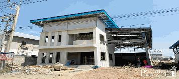 โรงงานโมเดิร์น ขนาดกระทัดรัด 227 วา ราคาพิเศษ เพียง 9.9 ล้าน พร้อมออฟฟิต 2 ชั้น พื้นที่ 554 ตร.ม. มี 2 หลัง ใกล้ ถ. เศรษฐกิจ 1