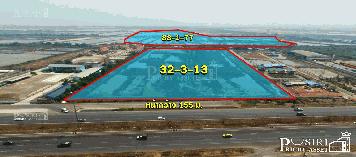 ขายที่ดิน 121ไร่ ติดถนน พระราม 2 ขาออก กม.60 หน้ากว้างถึงใจ 155 เมตร ราคาสุดพิเศษ เพียง 6,250/ตารางวา – ขายที่ดินสมุทรสงคราม - KK1011S