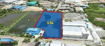 ที่สร้างโรงงาน 5 ไร่ ใกล้ ถ.เศรษฐกิจ เพียง 1 กม. ใกล้ รพ.ศิริราชใหม่แค่ 5 นาที ถมพร้อมใช้ ในราคาที่ดีที่สุดในทำเลเดียวกัน !