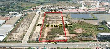 ขายที่ดินสวย สร้างโรงงาน 10.5 ไร่ ติด ถ. บางปลา สร้างได้กว่า 10,000 ตร.ม. รถทุกประเภท เดินทางสะดวก เพียง 1กม. ถ. เศรษฐกิจ1 KK1813S