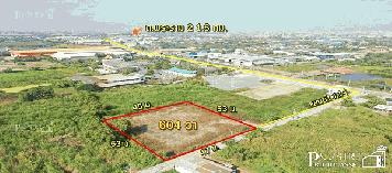 ที่สวย 604 วา ใน ซ.แสมดำ 14 ถมพร้อมลุยสร้างได้ทันที เหมาะทำสำนักงานและโกดัง เดินทางสะดวกถนนกว้างสร้างใหม่ 4 เลน