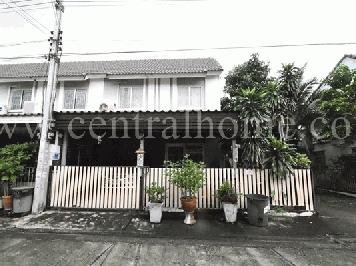 ทาวน์เฮ้าส์ หมู่บ้าน พฤกษา 60 บางพูน ปทุมธานี หลังมุม
