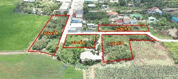 ขายที่ดินสวย 4 แปลง ถมพร้อมใช้งานเลือกขนาดได้ตามต้องการ ในซอยบรม 76(ขาเข้า) ใกล้มหิดล - KK1875S