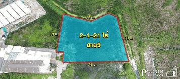 ที่สีม่วง 2 ไร่เศษ ถูกเกือบเท่าราคาประเมิน ไฟฟ้า ประปาพร้อม แถมเดินทางสะดวกใกล้สาย 5