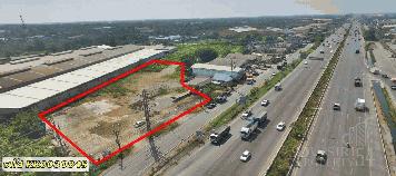 เพิ่มโอกาสในการเข้าถึงลูกค้า ที่ดิน 4 ไร่ ติดถนนพระราม2 ขาออก เข้าใช้งานได้เลย เพราะถมแล้ว สังเกตง่ายๆ ก่อนถึงดูโฮมบ้านแพ้ว - ขายที่ดินติดถนนพระราม2  KK3084S