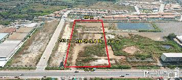 ขายที่สวย สร้างโรงงาน 10.5 ไร่ ติด ถ. บางปลา สร้างได้กว่า 10,000 ตร.ม. รถทุกประเภท เดินทางสะดวก เพียง 1 กม. ถ. เศรษฐกิจ1 KK1813S