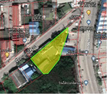 ให้เช่าโรงงาน(มีรง.4) ซอยบางกระดี่ 32 พระรามที่ 2 เขตบางขุนเทียน เนื้อที่รวม 0-3-72.9 ไร่