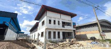 โรงงานโมเดิร์น ขนาดกระทัดรัด 227 วา ราคาพิเศษ เพียง 9.9 ล้าน พร้อมออฟฟิต 2 ชั้น พื้นที่ 554 ตร.ม. มี 2 หลัง ใกล้ ถ. เศรษฐกิจ 1 KK4938S