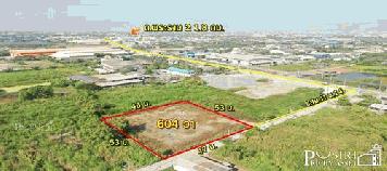 ขายที่สวย 604วา ใน ซ.แสมดำ14 ถมพร้อมลุยสร้างได้ทันที เหมาะทำสำนักงานและโกดัง เดินทางสะดวก ถนนกว้างสร้างใหม่ 4 เลน จากพระราม 2 - KK4898S