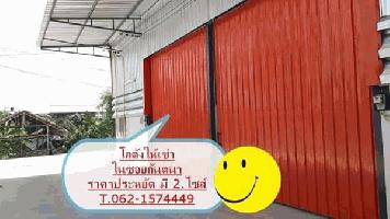 โกดังสร้างใหม่ให้เช่าซอยกันตนา ขนาด 150,300.ตรม. T.062-1574449