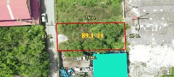 ที่ดิน 89.1 วา ทรงสวย เหมาะปลูกบ้าน ฮวงจุ้ยดี เดินทางสะดวก ใกล้ถนน พระราม 2 เพียง 550 เมตร - KK2397S
