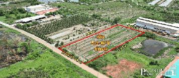 ขายที่สวย 5 ไร่ สร้างโรงงานใหญ่ได้ถึง 5,000 ตร.ม.อย่างลงตัว พร้อมระบายน้ำลงคลองด้านหลังได้ทันที และใกล้ ถ.พระราม 2 และอีก 2 ถนนหลัก  KK3692S