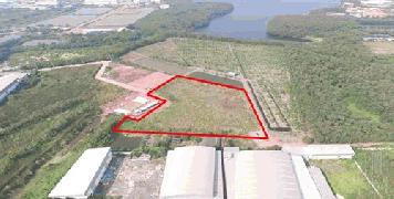 ขายที่พร้อมใบ รง.4 โรงงานพลาสติก เนื้อที่ 6 ไร่เศษ อยู่คลองสี่วา ใกล้เอกชัย ถม พร้อมใช้ ขายไม่แพง ถนนดี และเป็นส่วนตัว – ขายที่ดินสมุทรสาคร - KK2270S