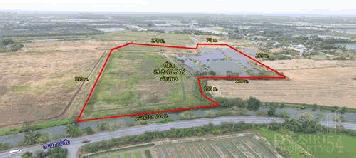 ขายที่ 49 ไร่เศษ ราคาถูก เดินทางสะดวก ติดเส้น สวนส้ม-พระราม 2 พร้อม วิวบรรยากาศด้านหน้าติดคลองกว่า 139 ม. ทำได้ทั้งโรงงาน และหมู่บ้าน - KK3455S