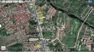 ที่ดินติดถนนบางกรวย-ไทรน้อย ใกล้ถนนจันทร์ทองเอี่ยม