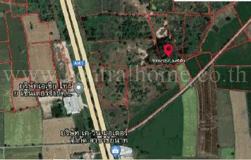 ที่ดิน 11 ไร่ เศษ ใกล้ ถนน เอเชีย มโนรมย์ ชัยนาท