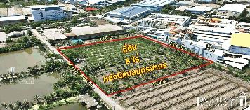 ที่สวยทำเลอุตสาหกรรม 4 ไร่ สร้างโรงงานได้ทุกประเภท ใกล้นิคมสมุทรสาคร เดินทางสะดวกจากพระราม 2  KK2598S