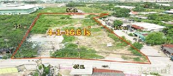 การันตีสร้างได้ทุกโรงงาน กับ ที่สีม่วงแท้ 4 ไร่เศษ ถมพร้อมใช้ ติดถนน 2 ด้าน ใกล้ทั้งถนนพุทธสาครและถนนเศรษฐกิจ