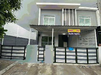 ขายถูก พฤกษา103 สำโรง-ปู่เจ้า บ้านมุม ตกแต่งสวย พร้อมอยู่  มีพื้นที่ด้านข้างเหลือๆ 