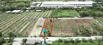 ขายที่ขนาดย่อม 200 วา เดินทางสะดวก บนถนนเลียบคลองสี่วา ใกล้แคราย และ บางบอน 5 ในราคาเพียง 3 ล้าน KK3111S
