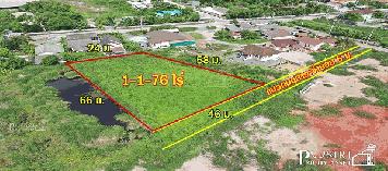 ขายที่สวย 1 ไร่เศษ ราคาพิเศษ สำหรับสร้างโรงงานได้หลายประเภทบนพื้นที่สีชมพู ถมพร้อมสร้างใกล้ ถ. เศรษฐกิจเพียง 1.5 กม.  kk5185s