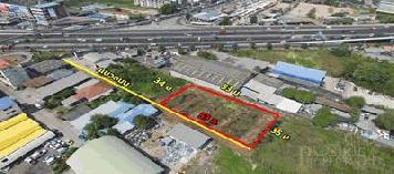 ขายที่ดิน 1 ไร่เศษ สง่าหน้ากว้าง เดินทางง่าย ใกล้ถนน พระราม 2 เพียง 140 ม. ครบครัน สิ่งอำนวยความสะดวก - KK3258S