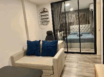 แอทโมซ แจ้งวัฒนะ (Atmoz Chaengwattana) 2 ห้องนอน เฟอร์นิเจอร์+เครื่องใช้ไฟฟ้าครบ+พร้อมเข้าอยู่