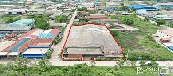 ราคาพิเศษ ให้เช่าโรงงาน 2,080 สีม่วง ติดถนนสองด้าน พร้อมเครนรับหนัก 5 ตัน 2 ตัว พื้นรับ 3 ตัน / ตร.ม. ใกล้ถนนเศรษฐกิจเพียง 700 ม. - KK5172S