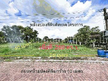 ที่ดิน ม.สวนเอก เลคปาร์ค ถ.ลําลูกกา ( คลองหนึ่ง )