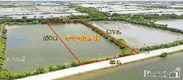 ที่สวยไร่ละ 2.6 ล้าน สร้างโรงงานได้ใกล้กรุงเทพ เกือบ 6 ไร่ ขอใบ รง.4 ได้ ใช้เทรลเลอร์เข้า-ออกสะดวก ด้วยเส้นบางขุนเทียน KK5156S