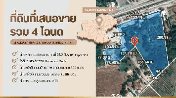 ขาย ที่ดิน ทำเลดี ติดถนนมิตรภาพ ต.หนองน้ำแดง อ.ปากช่อง รวม 4 โฉนด