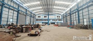 พื้นรับโหลดโหดสุดในย่านนี้ 5 ตัน/ตร.ม. กับ โรงงาน 2 ไร่ 2,016 ตร.ม. มีทั้งขาย/เช่า สูงโปร่งเย็นสบาย พร้อมสำนักงาน 3 ชั้น KK1826S