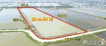ที่สร้างโรงงาน 20.75 ไร่ ขอใบ รง.4 ได้ ใกล้กรุงเทพ หน้ากว้าง+เทรลเลอร์ลุยสบาย ใกล้บางขุนเทียน  KK5281S