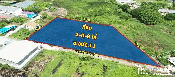 สร้างโรงงานได้ทุกประเภท พื้นที่สีม่วง 4 ไร่ พร้อมหน้ากว้างถึง 117 เมตร เดินทางง่าย ใกล้ถนนเศรษฐกิจเพียง 800 ม. KK3667S