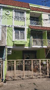 มีบ้านเทาเฮ้าให้เช่า พุทธมณฑล สาย4 ติดถนนใหญ่ 3ชั้น