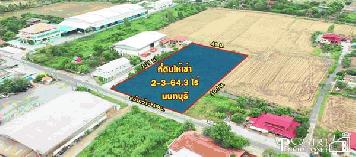 ให้เช่าถมแล้ว เกือบ3ไร่ ทำเลสวย เด่นติดถนน ใช้งานได้หลากหลายใกล้ถนนบางบัวทอง-สุพรรณ 1.8 กม. - KK3732S