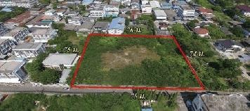 ที่ดินแปลงสวย ลดราคาพิเศษ 3ไร่เศษ เหมาะทำสำนักงาน คอนโด เเละหอพักใกล้สิ่งอำนวยความสะดวกทุกอย่าง ใกล้รถไฟฟ้าสถานีเพชรเกษม 48 หลัง ม.สยาม - KK0667S