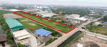 ประหยัดเวลาและต้นทุน สร้างโรงงาน บนที่ดินถมแล้ว 3ไร่ 380วา ง่าย ต่อจัดแปลนทำโรงงานขาย หรือ เหมาะทำไลน์ผลิตได้ยาวถึง 230 เมตร สิบล้อเข้า-ออกง่าย ใกล้เศรษฐกิจ-พระราม2 - KK2383S